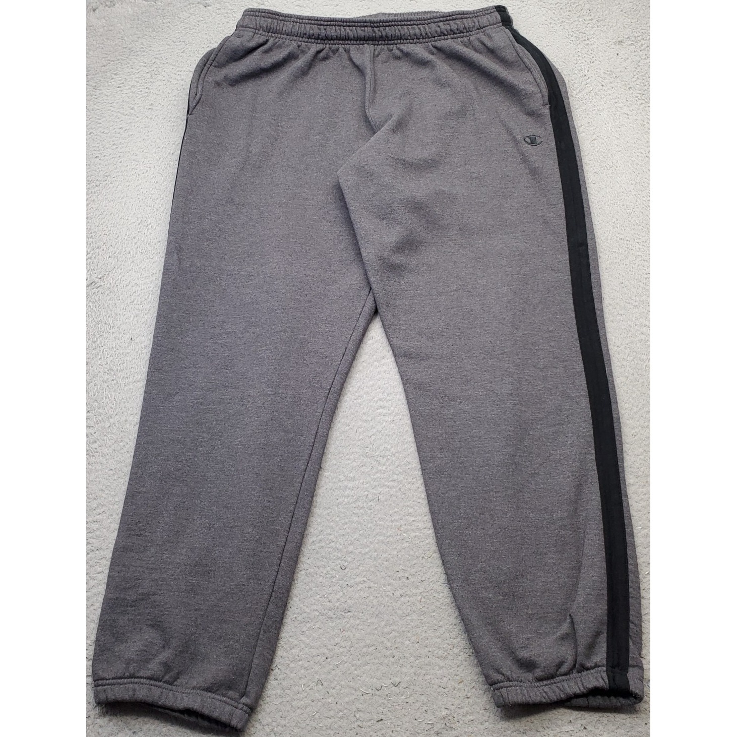 Champion Athletic Jogger Pants Mens 2xl Multi Fleece Lined Side Panel Pull On